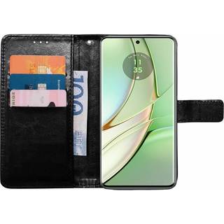 Wallet cover 3-kort Motorola Edge 40 5G - Sort