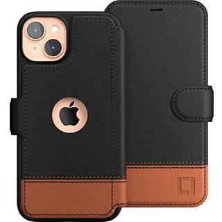 Lupa Legacy iPhone 13 tegnebogssag - sag med kortholder - [Slim holdbar] til kvinder og mænd - iPhone 13 flip mobiltelefon sag - faux læder - fo