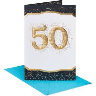 Amerikanske hilsener 50 -?rs f?dselsdagskort (vidunderligt liv, du lever)