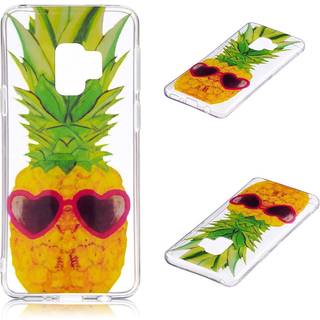 Samsung Galaxy S9 Plus mønstret IMD blød TPU etui - Ananas Mønster