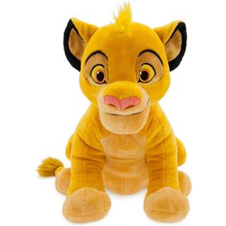 Disney Store Official Simba Plush The Lion King Medium 13 tommer ikonisk koset leget?jskarakter med broderede ?jne og bl?de plyshus, der er egned