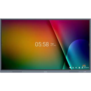 Viewsonic IFP8633-G skilte display Interaktivt fladpanel 2,18 m (86") LED Wi-Fi 450 cd/m² 4K Ultra HD Sort Berøringsskærm Indbyg
