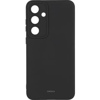 Onsala Samsung Galaxy S24 Plus silikoneetui (sort) - På lager i butik