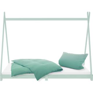 ML Design BedTipi 90 x 200 cm med spalteramme, mint