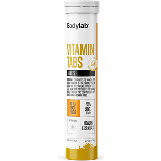Bodylab Vitamin Tabs Ice Tea Peach - 20 stk.