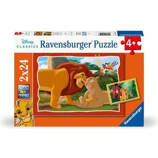 Ravensburger Løvernes Konge Puslespil 2x24 Brikker