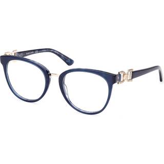 Guess GM0392 092 53 Briller Kvinder Blue - Transparent Blue - 53mm