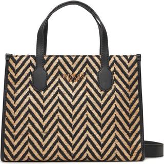 Guess Silvana Håndtaske sort/beige
