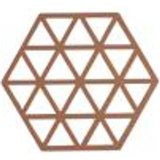Zone Denmark Triangles Bordskåner - Almond - 16x14x0,9cm