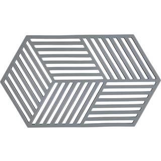 Zone Denmark Hexagon bordskåner stor Cool Grey