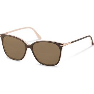 Rodenstock R3340 A 59 Solbriller Kvinder Brun - Layered Brown Beige - 59mm