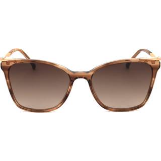 Ana Hickmann HI9114 E01 53 Solbriller Kvinder Brun - Transparent Brown Stripes - 53mm