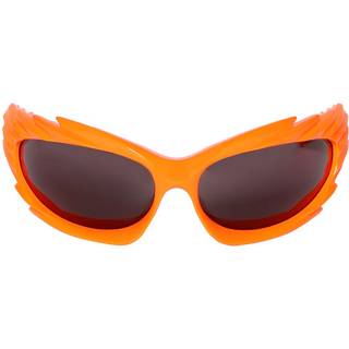Balenciaga Spike rectangular sunglasses - orange - One Size