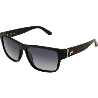 Fila SFI006 Polarized U28Z 57 Solbriller Mænd Black - Matte Black - 57mm