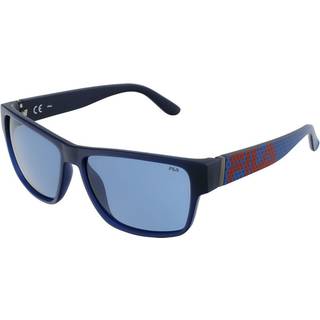 Fila SFI006 Polarized U43P 57 Solbriller Mænd Blue - Matte Blue - 57mm