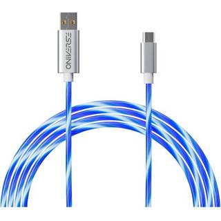 Oniverse MICRO USB CHARGE CABLE WITH LED 2 METERS - Wired