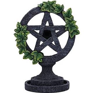Nemesis nu alderen pentagram tilbagestrømning røgelse brænder grå 19 cm