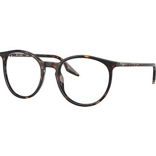 Ray-Ban RB2204F Asian Fit 902/GJ 54 Briller Mænd Tortoiseshell - Dark Tortoise - 54mm