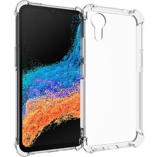 Samsung Galaxy Xcover 7 Fleksibel Plastik Bagside Cover - Gennemsigtig