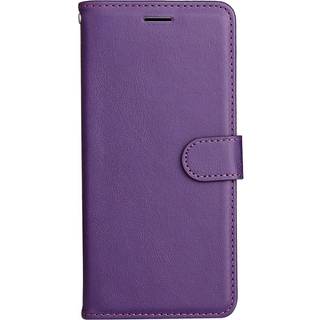 Samsung Galaxy S24 Ultra - Læder cover / pung - Aftagelig strop - Lilla