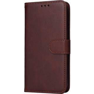 Samsung Galaxy A35 (5G) Kunstlæder Flip Cover m. Pung og Strop - Brun