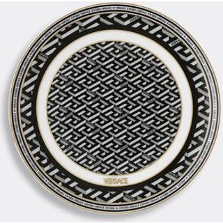 Rosenthal Tableware - 'La Greca Signature' bread plate, black in black Porcelain