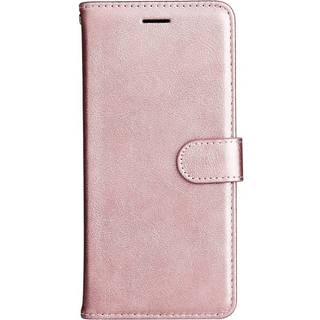 Samsung Galaxy S24 Ultra - Læder cover / pung - Aftagelig strop - Rosa guld