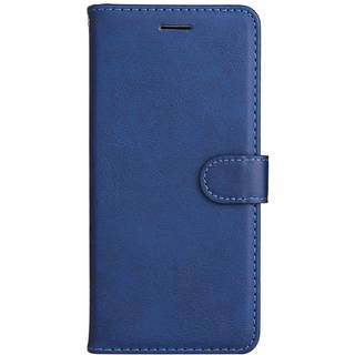 Samsung Galaxy S24 Ultra Læder Flip Cover m. Pung og Strop - Blå