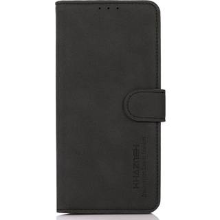 OnePlus 12 KHAZNEH Retro Læder Flip Cover m. Pung - Sort