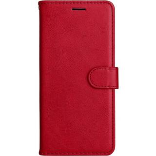 Samsung Galaxy A15 (5G) / A15 PU Læder Flip Cover m. Pung og Strop - Rød