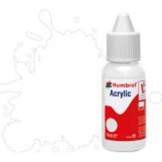 HUMBROL ACRYLIC DROPPER BOTTLE 14ML No 135 Satin Varnish - Satin