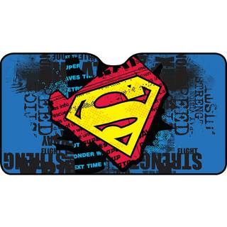 Superman: Bilsommer parasol - 130 x 70 cm
