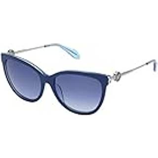 Blumarine SBM162 0WA2 55 Solbriller Kvinder Blue - Blue - 55mm