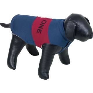 Pullover til hund THE ONE - 44 cm - Navy-Rød
