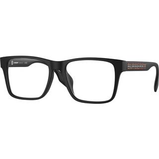 Burberry Mand BE2393D 3464 Optiske stel Acetat Sort Transparent Firkantet Normal