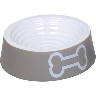 Keramik skål Big Bone - Ø 24 x 7 cm - Grå