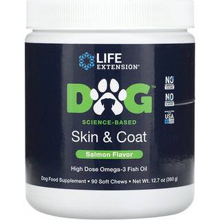Life Extension - Dog Skin & Coat 90 kaps