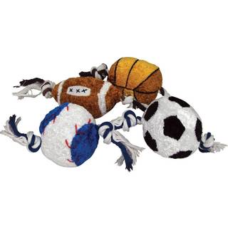 Plush Rope Sport Dog Leget?j (pakke p? 1)