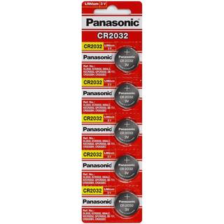 Panasonic Lithium Knapcelle CR2032 / DL2032 / ECR2032 5 stk. løse