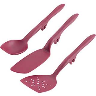 Rachael Ray 3-delt doven værktøj Nylon Slidsede Turner Set Bourgogne