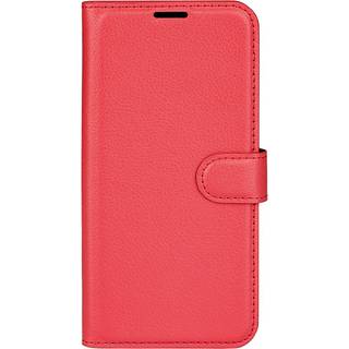 Xiaomi 14 Pro Kunstlæder Flip Cover m. Kortholder & Ståfunktion - Rød