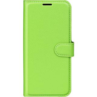 Xiaomi 14 Pro Kunstlæder Flip Cover m. Kortholder & Ståfunktion - Grøn