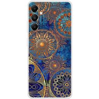 Samsung Galaxy A05s Fleksibel Plastik Bagside Cover m. Motiv - Guld Mandala