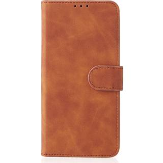 Xiaomi 14 Pro Læder Cover m. Kortholder & Ståfunktion - Brun
