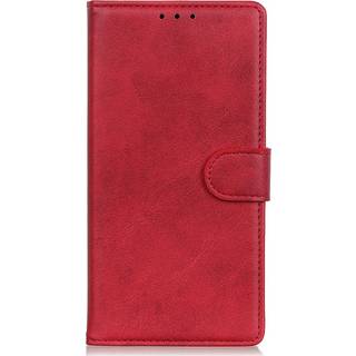 Samsung Galaxy A15 (5G) / A15 Læder Flip Cover m. Pung - Rød