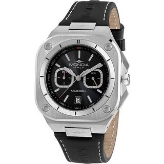 Mondia Madison Forma MI-W-820-SS-BK-CP - Herre - 40 mm - Quartz - Mineralglas