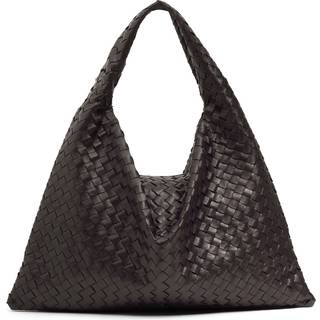 Bottega Veneta Hop Large leather tote bag - brown - One Size
