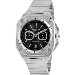 Mondia Madison Forma MI-W-820-SS-BK-CM - Herre - 40 mm - Quartz - Mineralglas