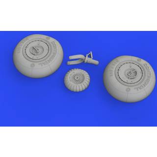 Bf 110G wheels for Eduard