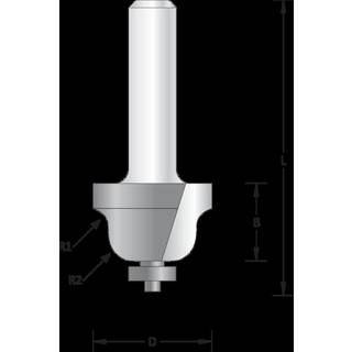 Hikoki 8 Mm Roman Ogee Bit With Ball - 66754097